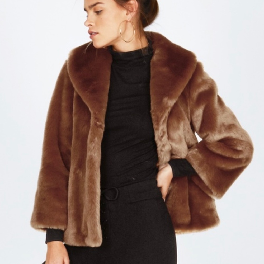 Amuse Society Fur Jacket